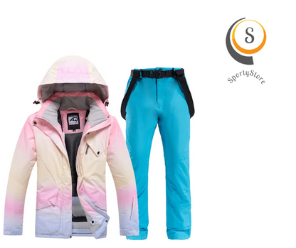 Dames Ski- en Snowboardpak 2023 - Winddicht & Waterdicht in Stijlvolle Kleuren"*