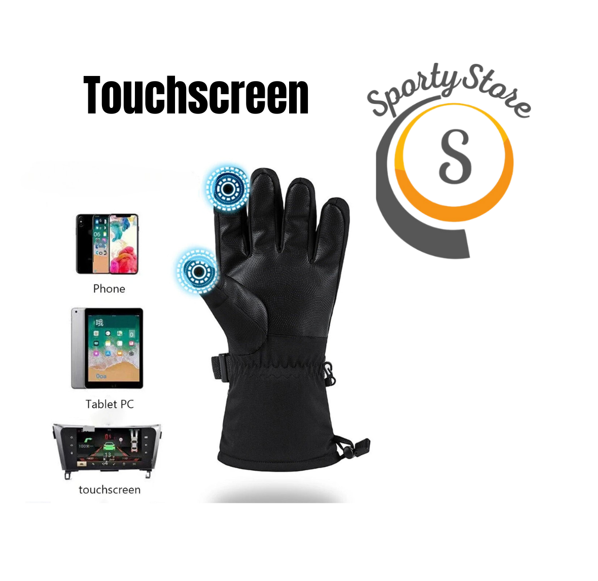 TotalHeat -Verwarmde Handschoenen met Powerbanks