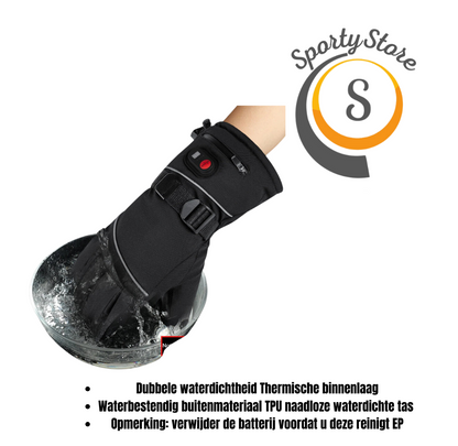 TotalHeat -Verwarmde Handschoenen met Powerbanks