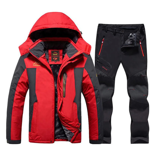 Heren winter skipak - warm, waterdicht en winddicht