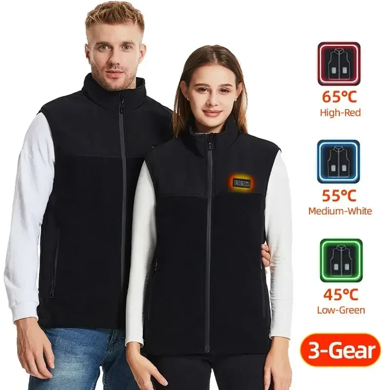 USB Verwarmde bodywarmer  – Warmte & Comfort voor Heren en Dames!