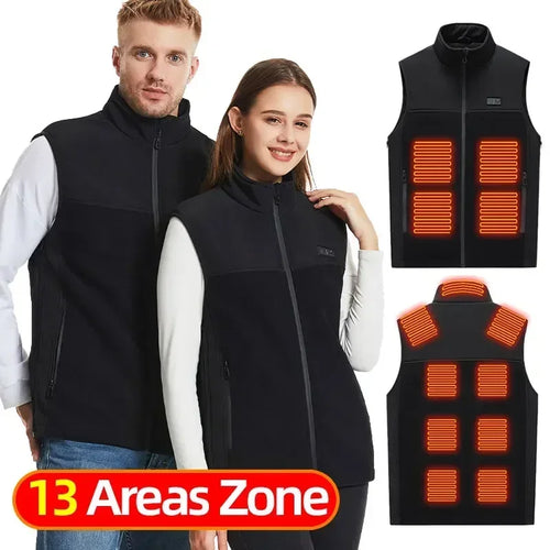 USB Verwarmde bodywarmer  – Warmte & Comfort voor Heren en Dames!