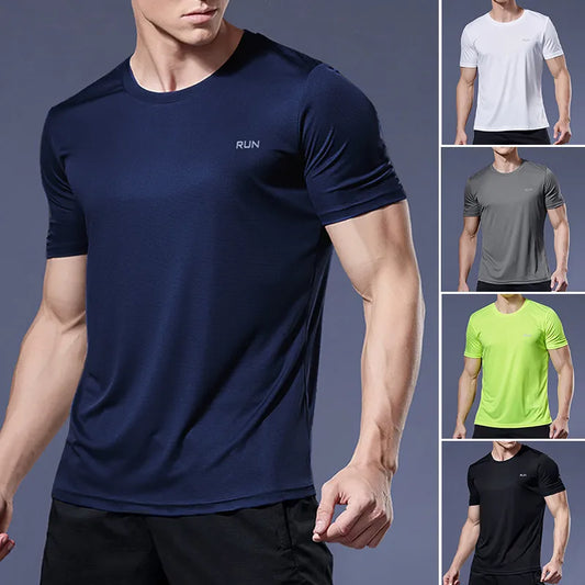 Heren Sport T-Shirt – Snel Droog & Ademend