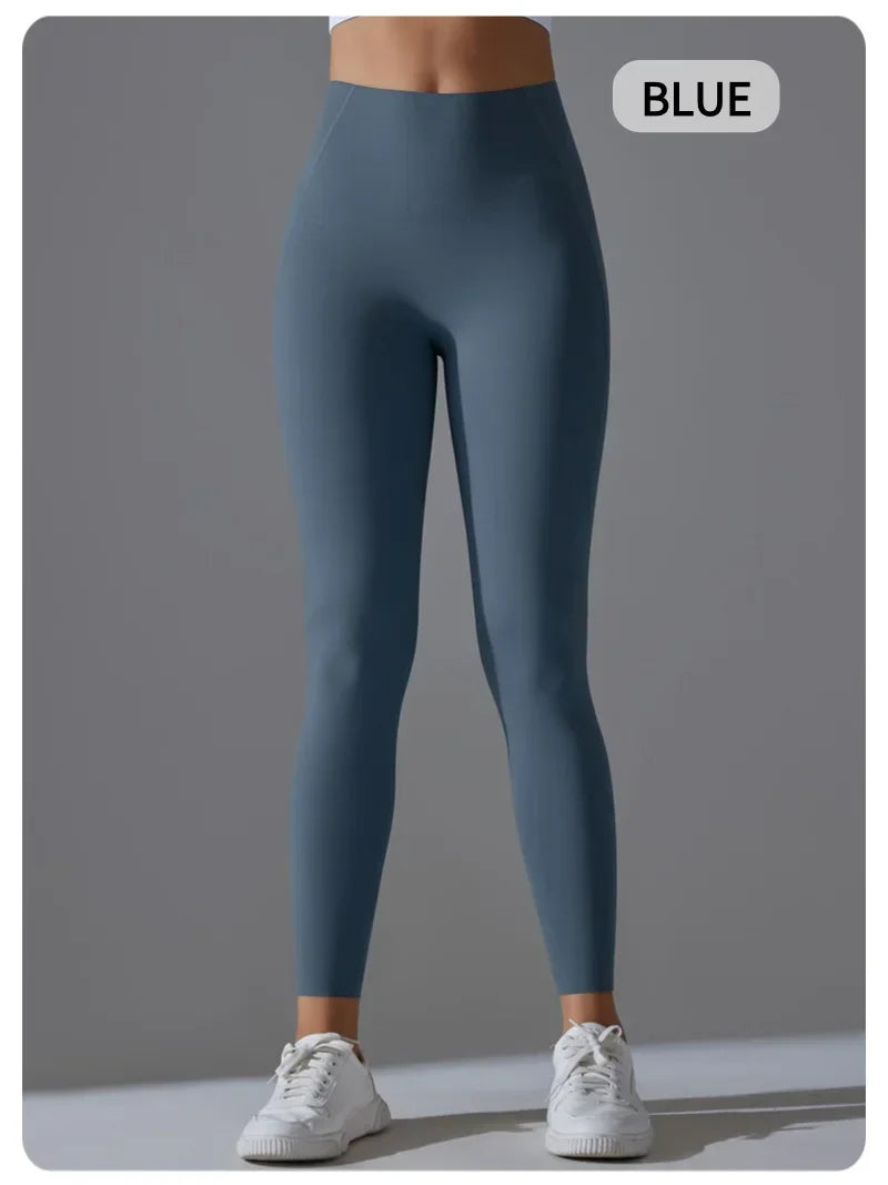 Sportlegging met Hoge Taille - Ademend, Elastisch en Comfortabel (Zwart)