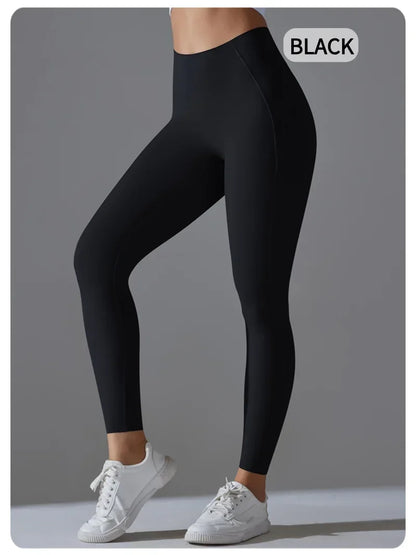 Sportlegging met Hoge Taille - Ademend, Elastisch en Comfortabel (Zwart)