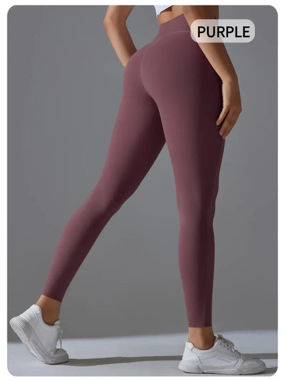 Sportlegging met Hoge Taille - Ademend, Elastisch en Comfortabel (Zwart)