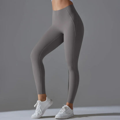 Sportlegging met Hoge Taille - Ademend, Elastisch en Comfortabel (Zwart)